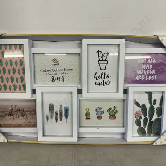 Frame Depot Gallery Collage Frame Eight Openings 10x15cm