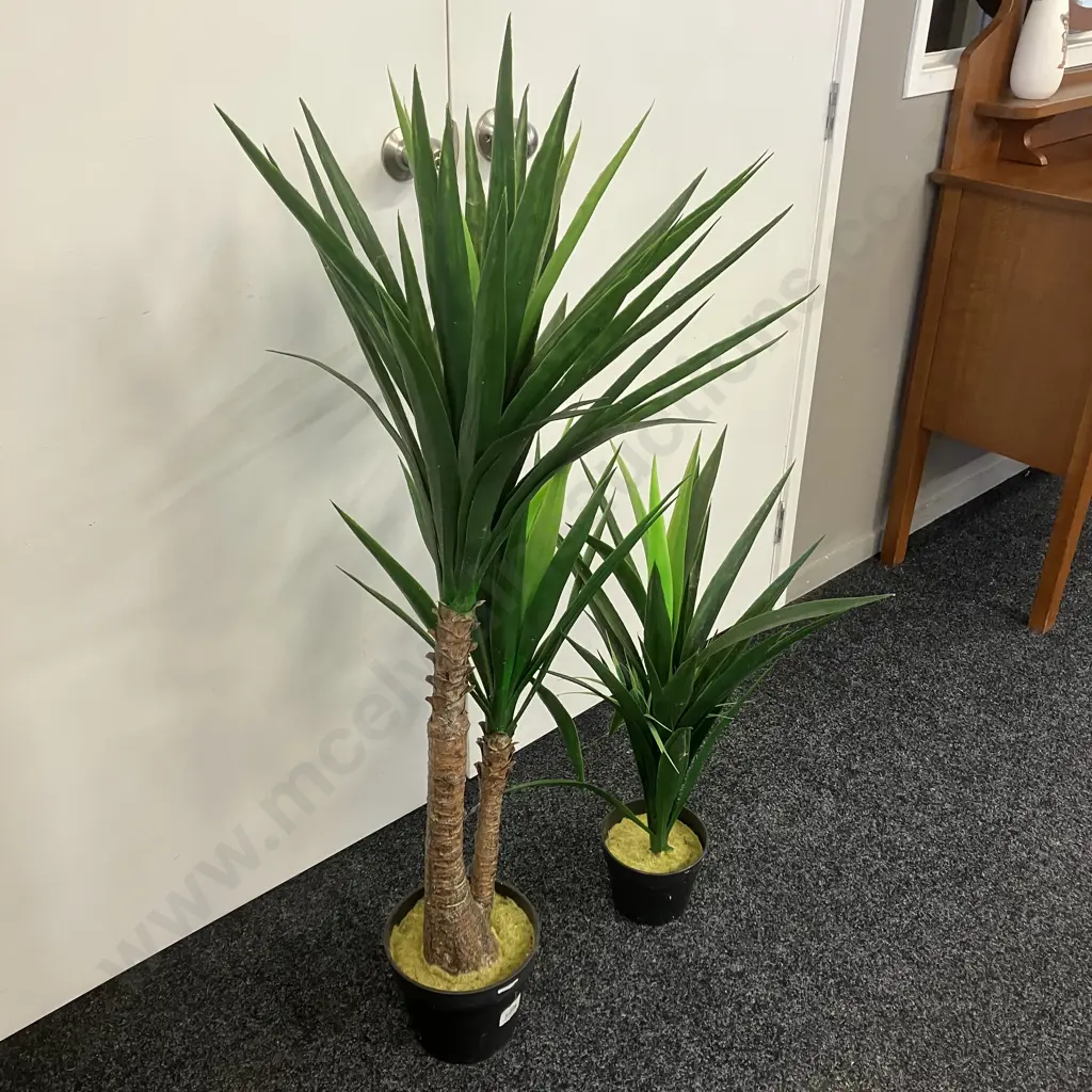 Yucca With Pot 120cm & Yucca With Pot 75cm - Artificial Plants Image 1++