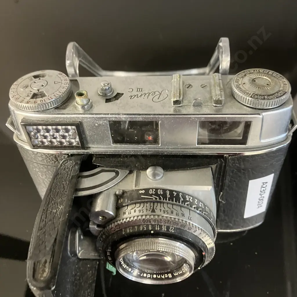 German Made Kodak Retina III C Foldable Rangefinder With f:2.0/50mm Schneider-Kreuznach Retina-Xenon C Lens, 1950s Image 1++