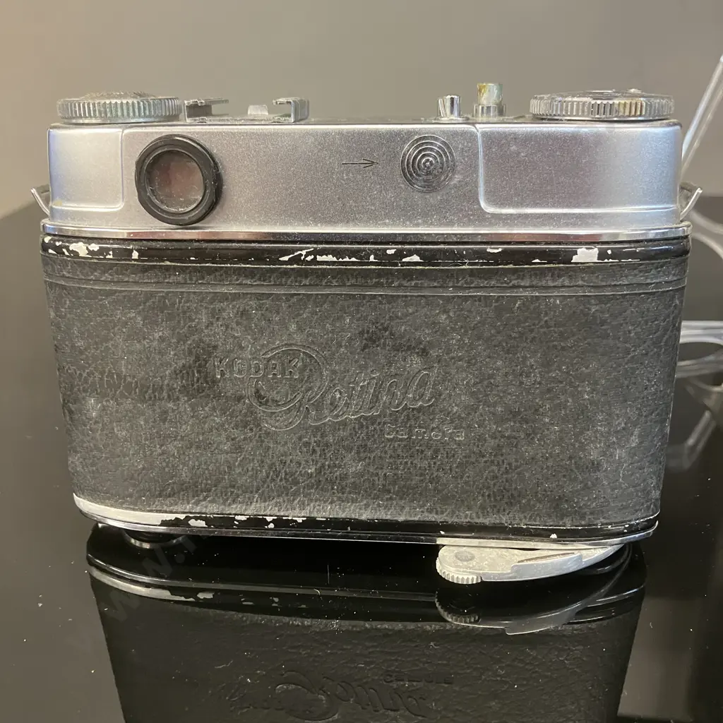 German Made Kodak Retina III C Foldable Rangefinder With f:2.0/50mm Schneider-Kreuznach Retina-Xenon C Lens, 1950s Image 1++