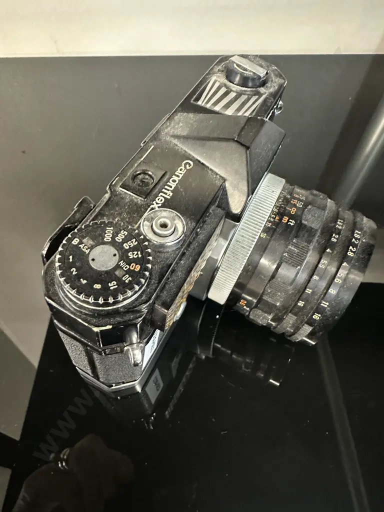 Canon Canonflex RM (#191539) 35mm SLR Camera with Super-Canomatic R 50mm f/1.8 Lens (#73596)- Japan 1962 Image 1++