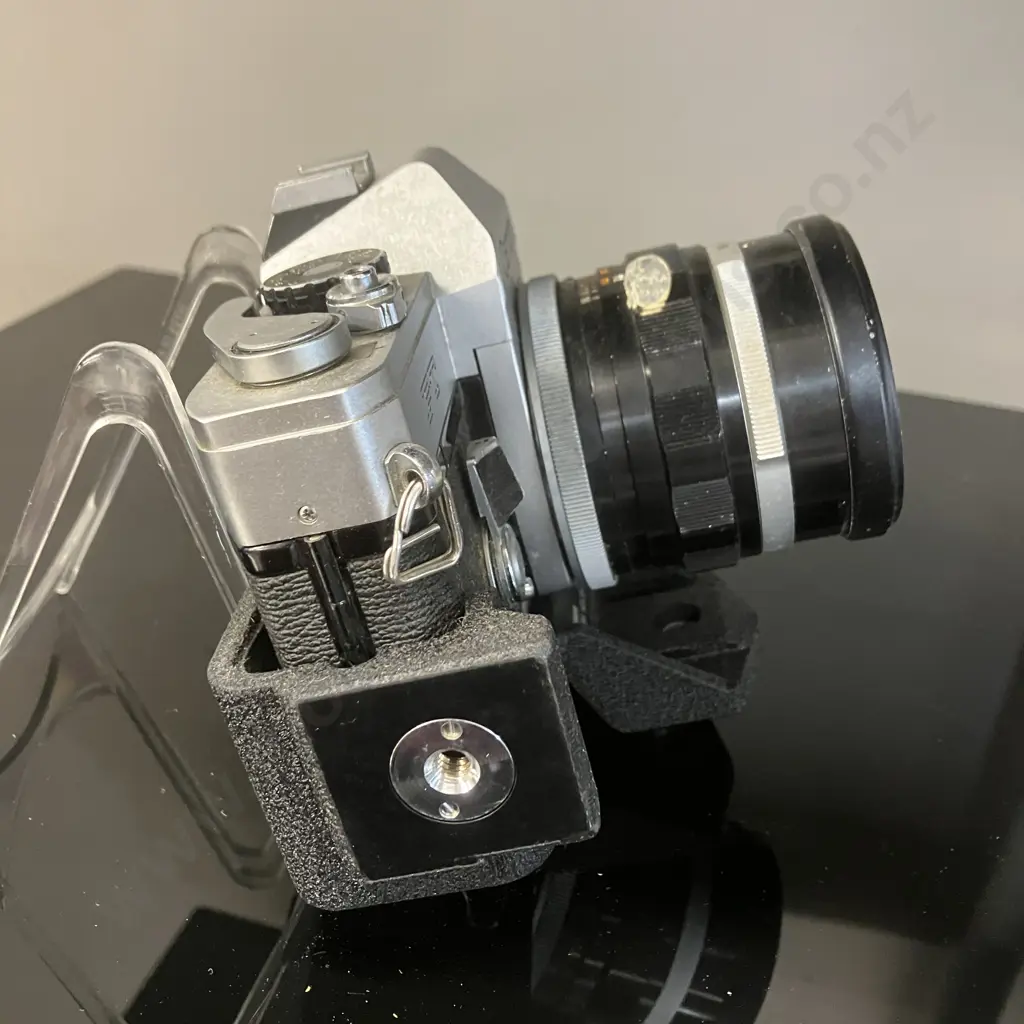 Canon Model FT QL 35mm SLR Camera (#588318) With Canon FL 50mm f1.4 Lens (#228048) JAPAN 1956 Image 1++