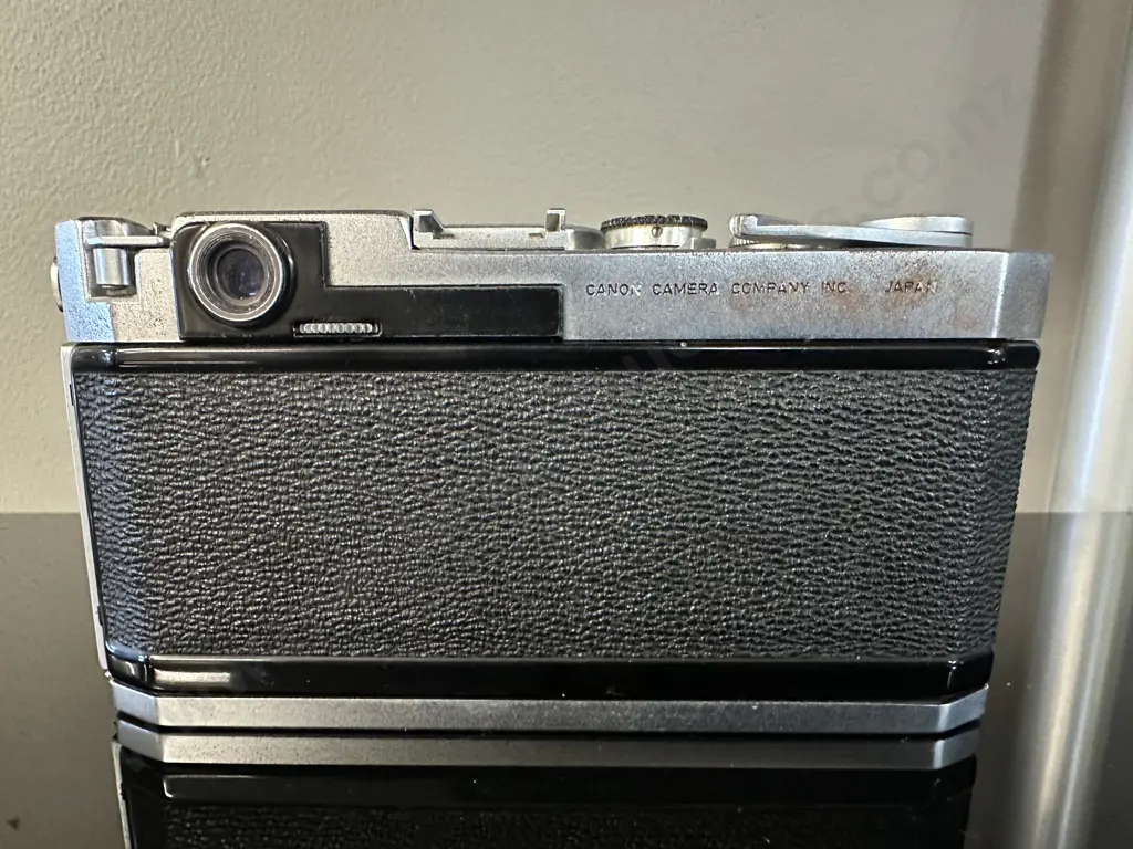 Canon Model VL2 (#566481) 35mm Rangefinder With Canon 50mm F2.8 Leica Screw Mount Lens (#28905) from Japan - 1958 Image 1++