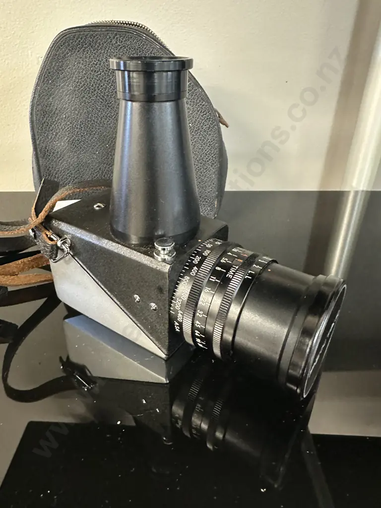 Rare Original Asahi Pentax Spot Exposure Meter With Original Leather Case Image 1++