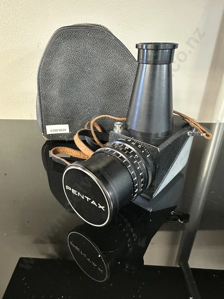 Rare Original Asahi Pentax Spot Exposure Meter With Original Leather Case Image 1++