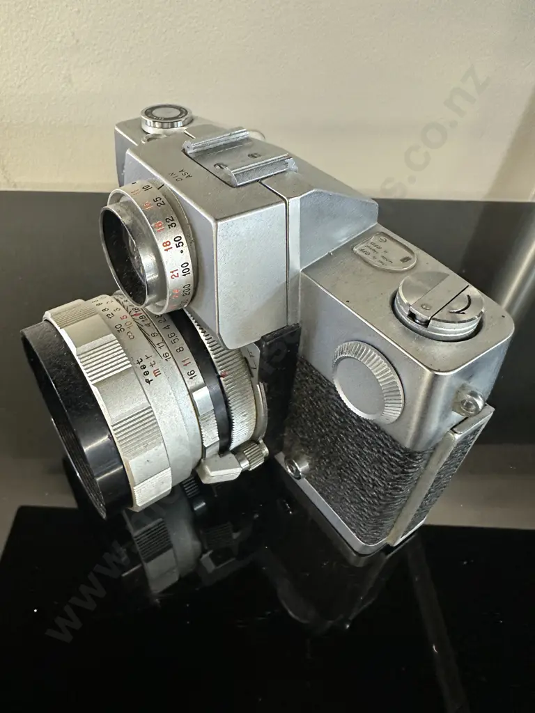 Rare Collectable Petri Flex 7 Camera (#565764) With Petri Automatic 1:1.8 f=55mm Lens (#91102) - Japan 1964 Image 1++
