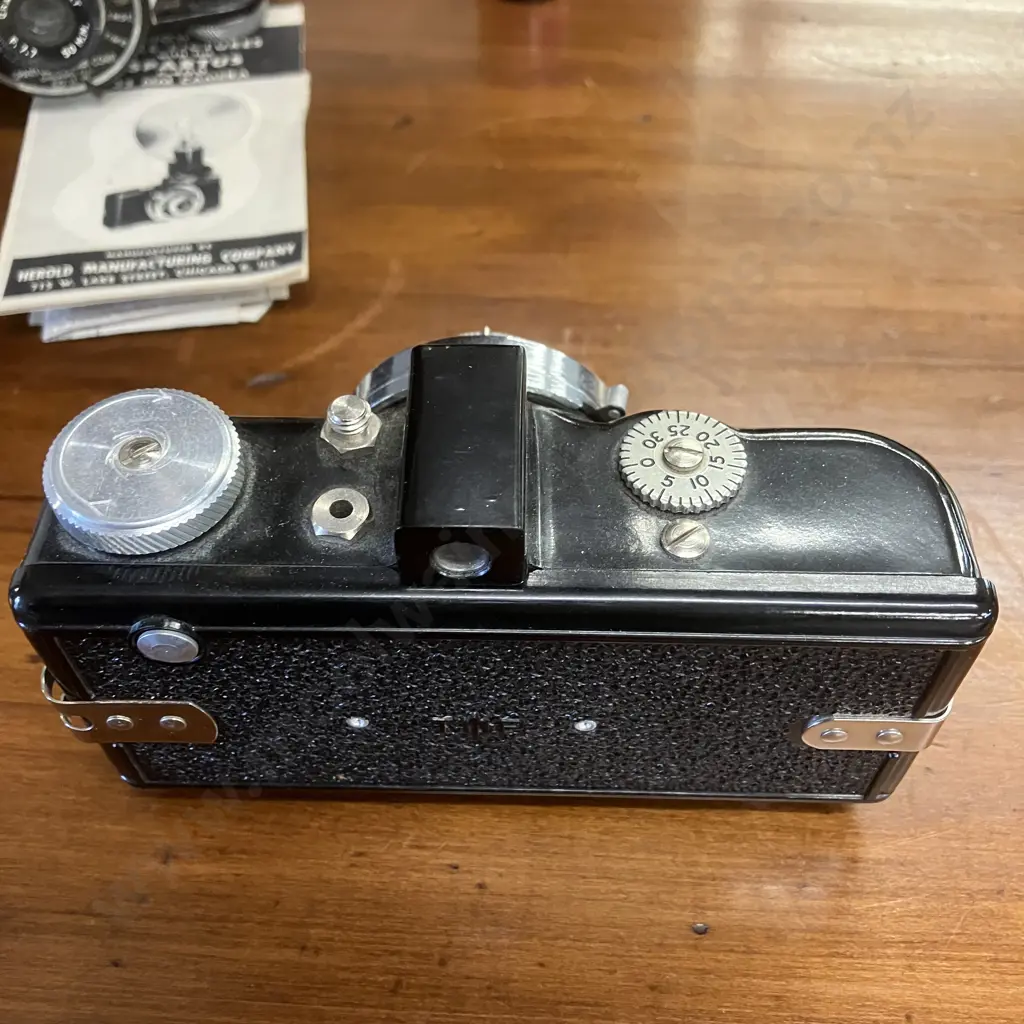 Spartus 35mm Film Cameras - "35" With Original Box & Instructions and "35F" Image 1++