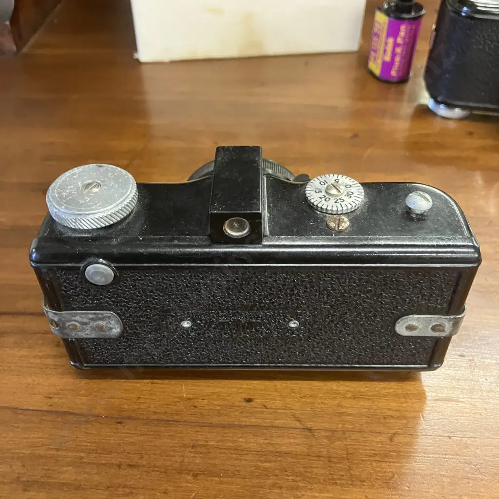 Spartus 35mm Film Cameras - "35" With Original Box & Instructions and "35F" Image 1++