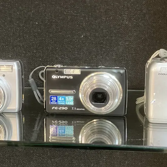 Digital Cameras - Olympus FE-290, Nikon Coolpix 775 & Nikon Coolpix L1