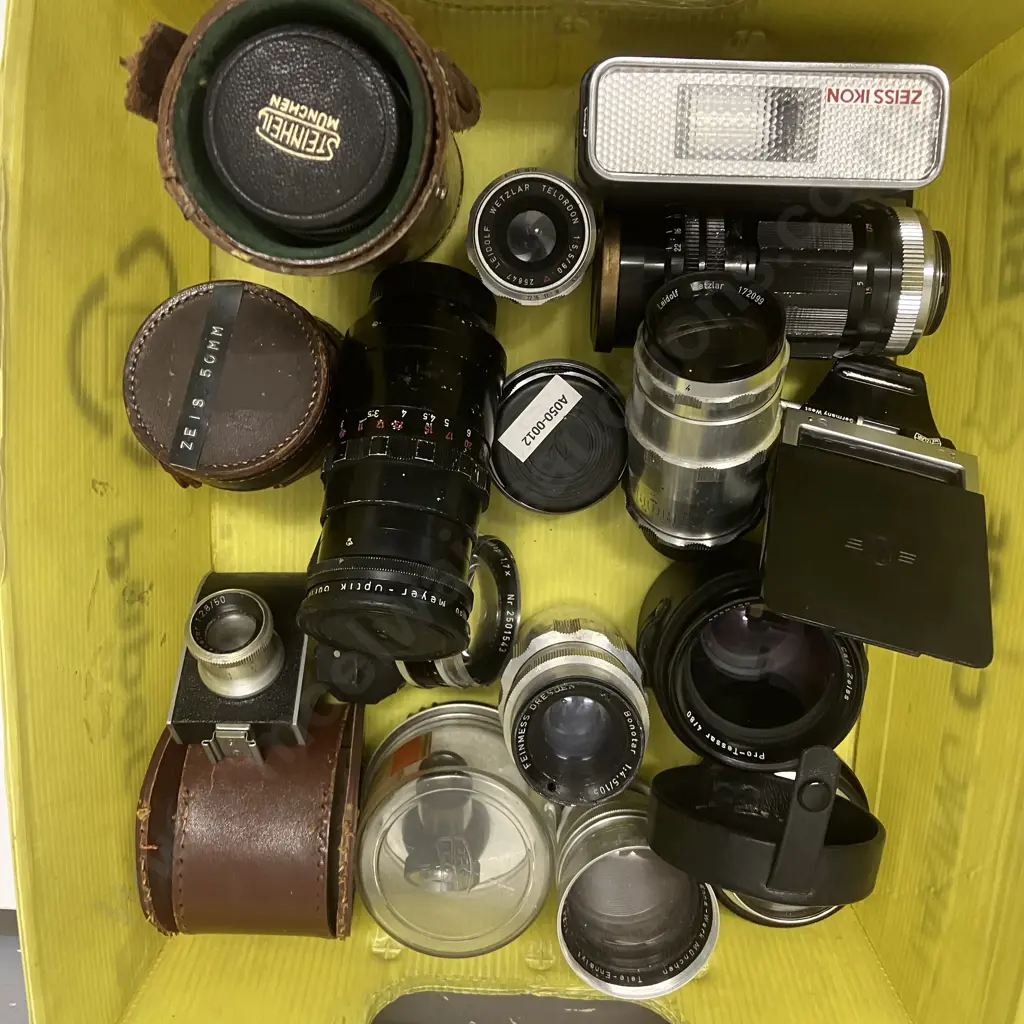 Assorted Camera Lenses Etc Image 1++