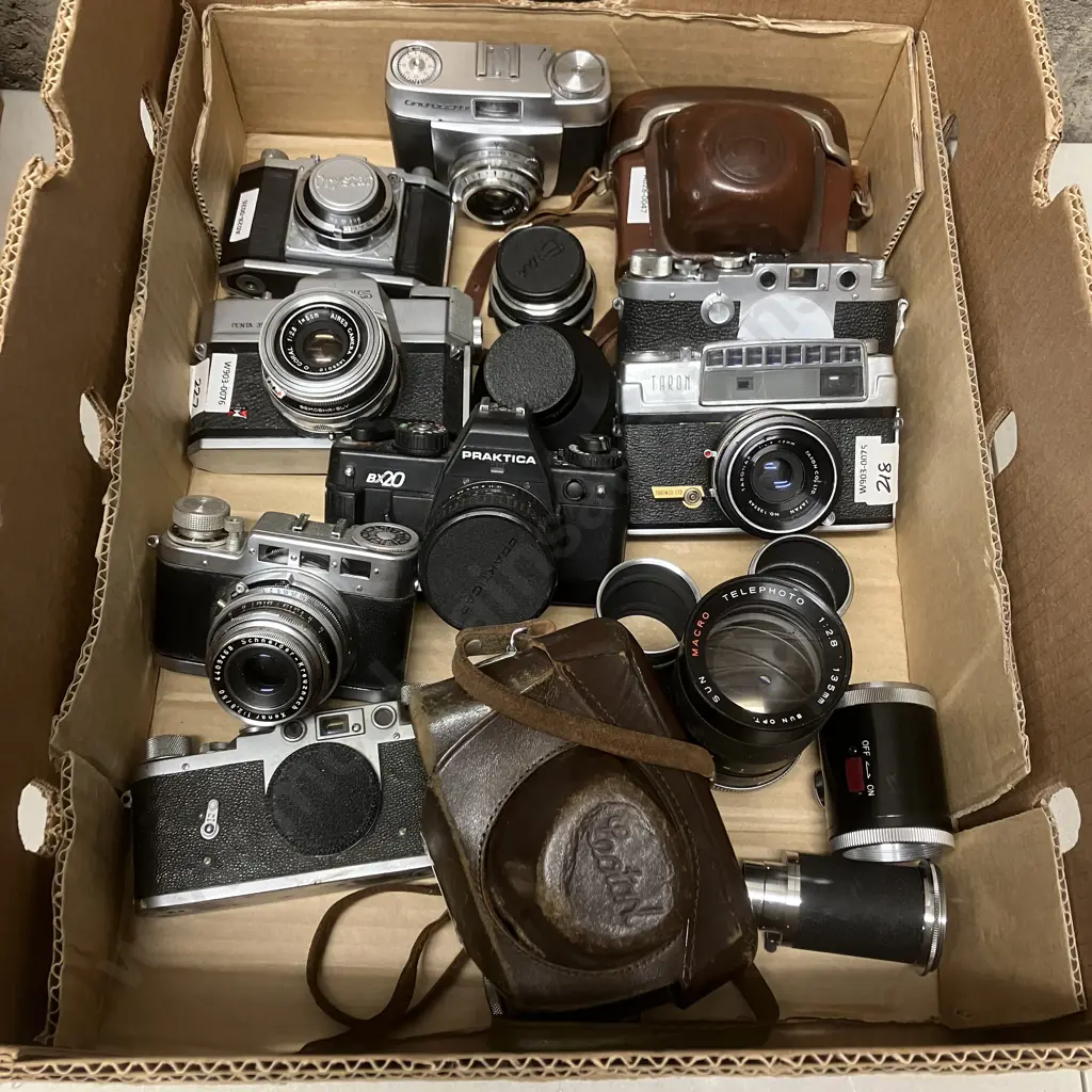Assorted Cameras & Lenses Image 1++