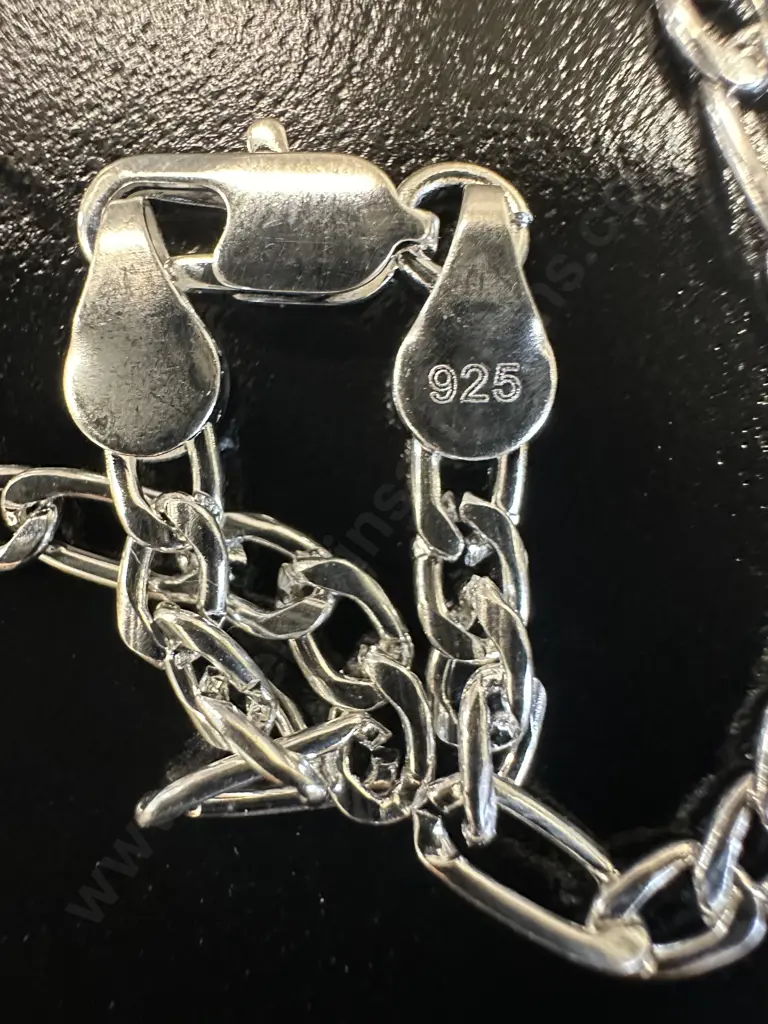 Stamped 925 Silver Necklace Image 1++