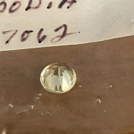 Yellow Sapphire 0.81 ctw Round 5.4mm