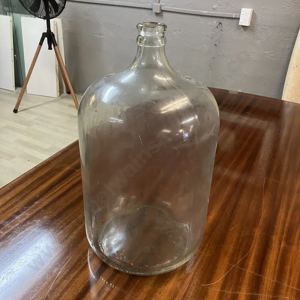 Vintage Large Glass Corboy Made In Mexico. 52 x 28cm Image 1++