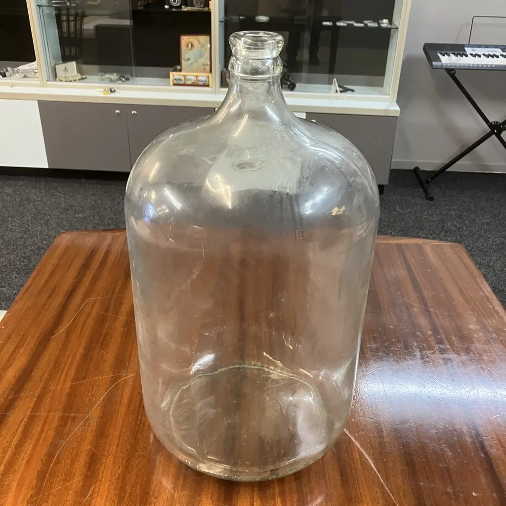 Vintage Large Glass Corboy Made In Mexico. 52 x 28cm Image 1++