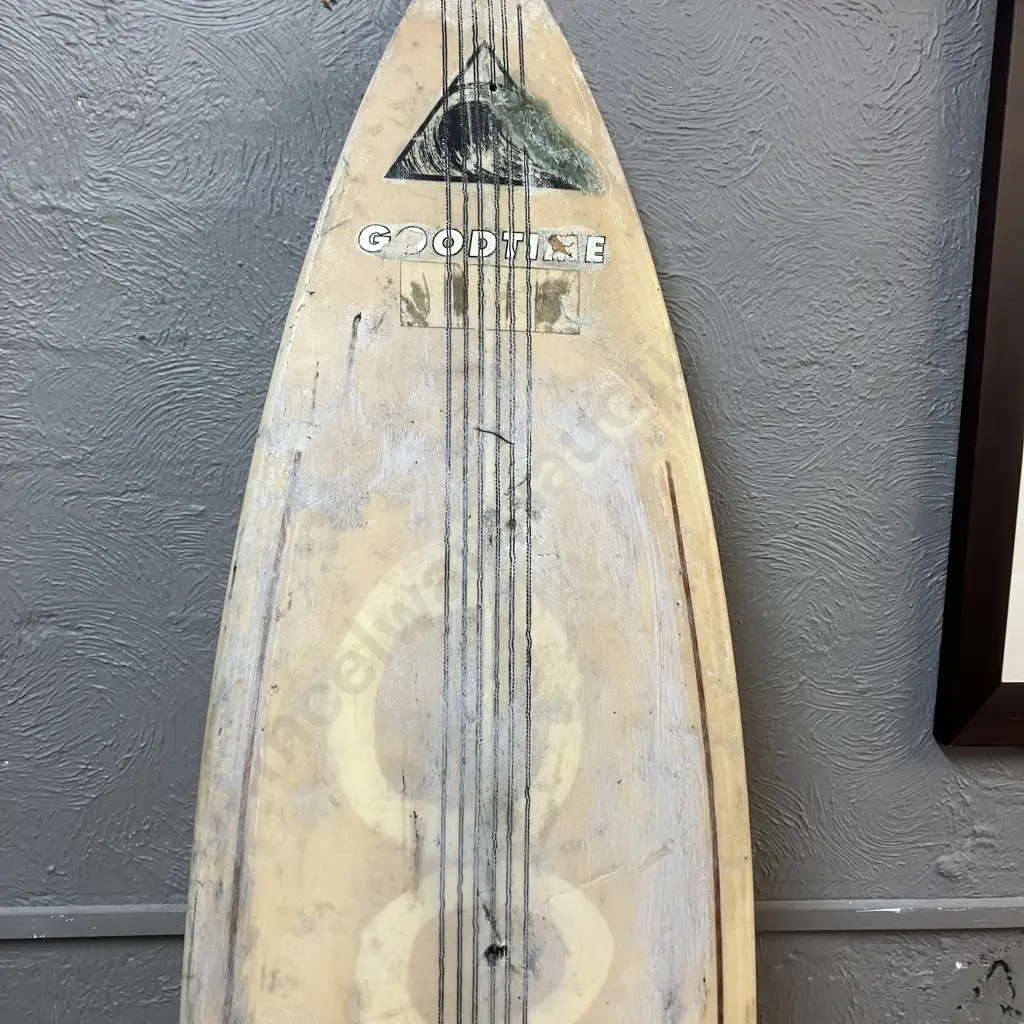 Goodtime Fibreglass Surfboard / Wall Hanger 6'7" (In Vintage Condition) Image 1++