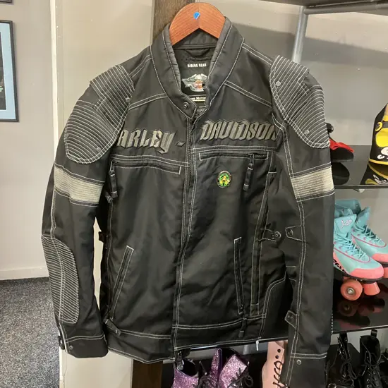 Harley Davidson Genuine Motor Clothes Riding Gear Mens Jacket Size M