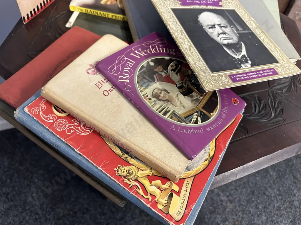 Large Selection Of Souvenir Books Including Royal Etc Image 1++