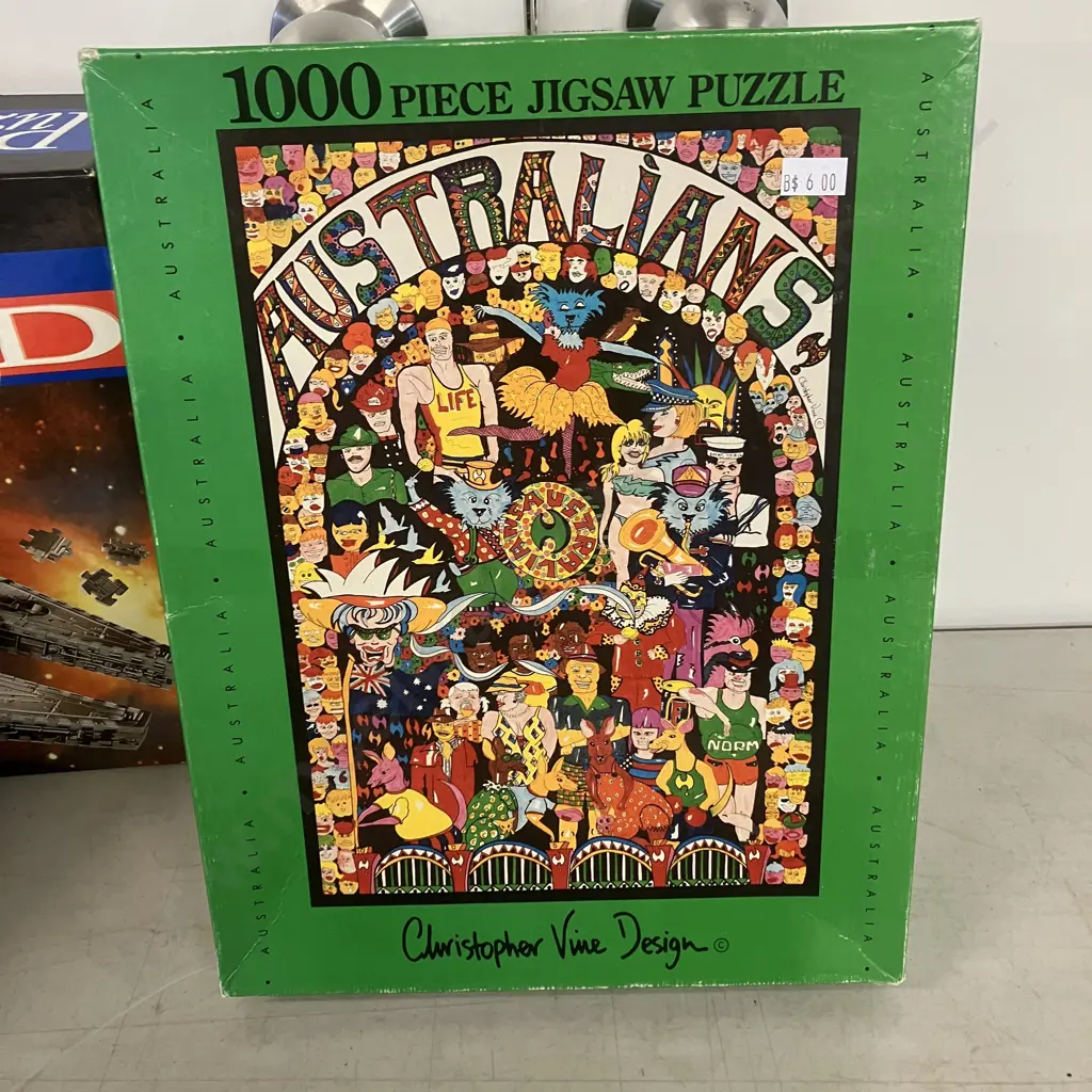 Vintage 1995 Star Wars Millennium Falcon Puzz3D, Disney Impossipuzzle, Harry Potter & Other Puzzles Image 1++