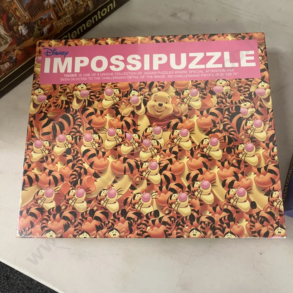 Vintage 1995 Star Wars Millennium Falcon Puzz3D, Disney Impossipuzzle, Harry Potter & Other Puzzles Image 1++