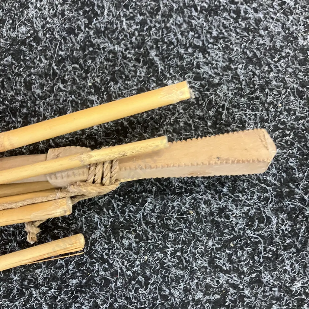 Vintage Wood Bow, Assorted Arrows Image 1++