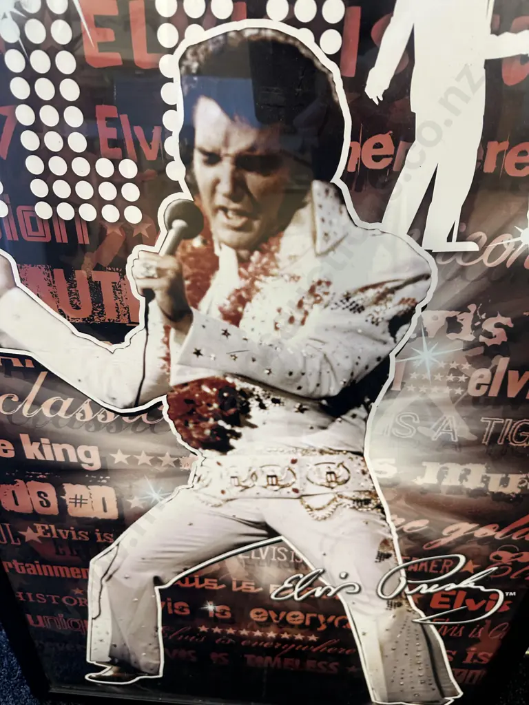 Framed Poster Of Elvis Presley H97,W66cm. Image 1++