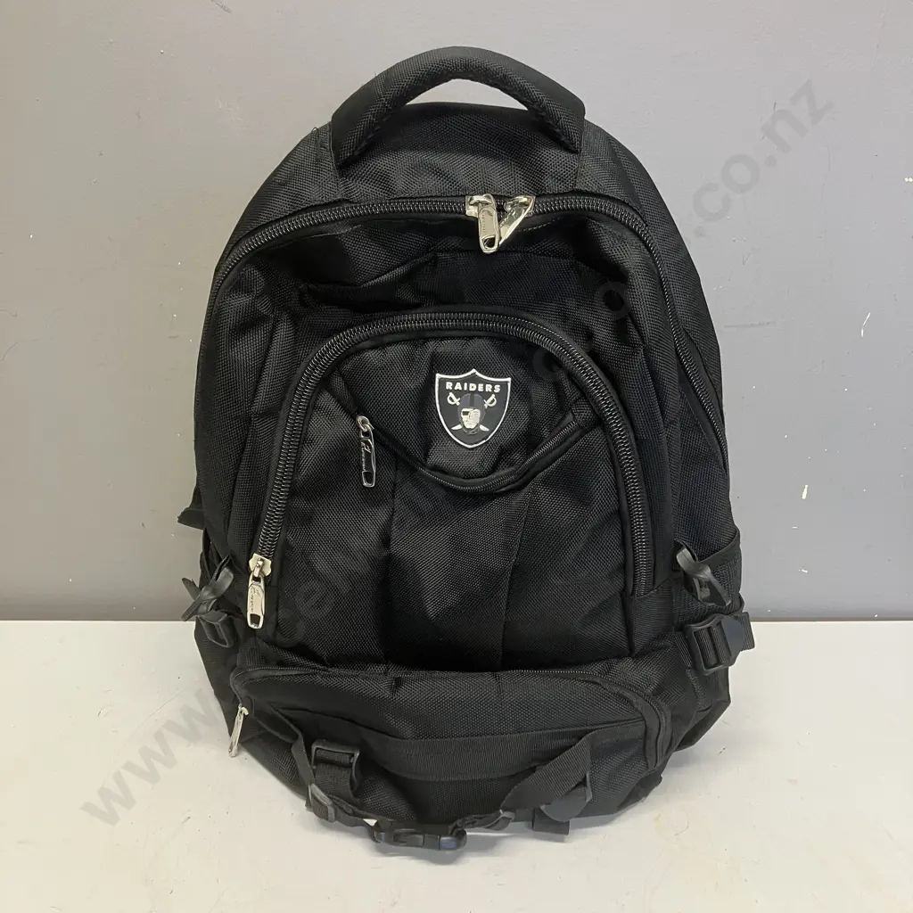 Vintage Black Life Sport Raiders Backpack Image 1++