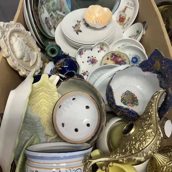 Box Lot China Items