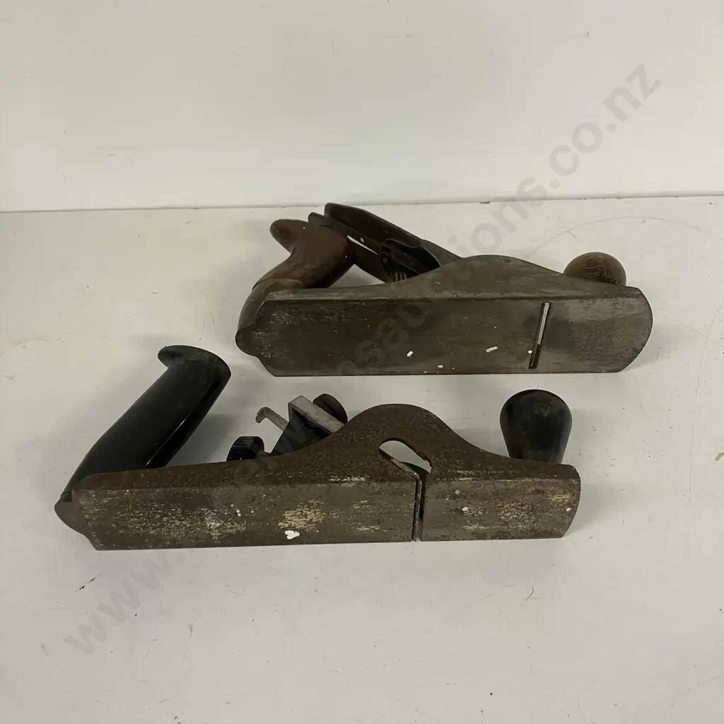 Vintage Stanley RB10 Wood Plane Made In England & Stanley Bailey No4 Wood Plane Made In England Image 1++