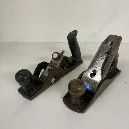 Vintage Stanley RB10 Wood Plane Made In England & Stanley Bailey No4 Wood Plane Made In England