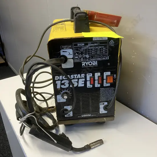 Ryobi Mig Welder - Model DECASTER 135E