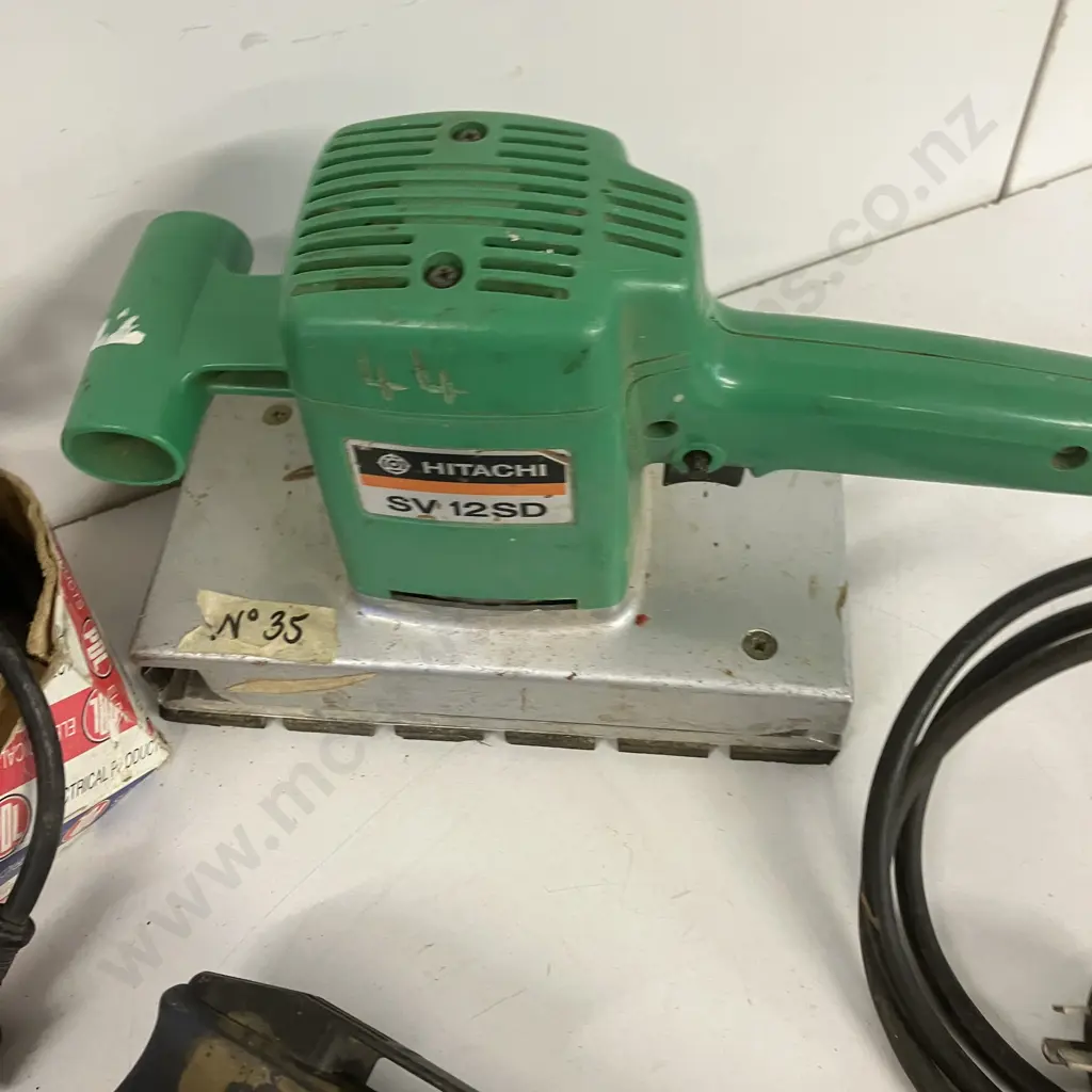 Bosch GSR 6-25 TE Corded Drywall Screwdriver, Hitachi Electric Planer & Orbital Sander Image 1++