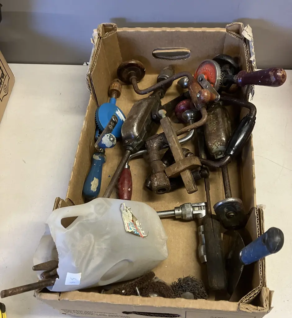 Box Lot Drills & Bits Etc Image 1++