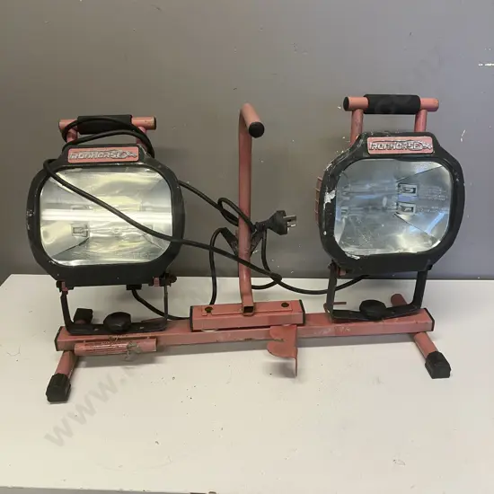 Iron Horse Double Halogen Worklight