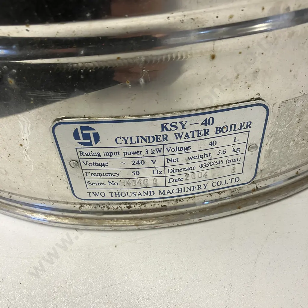 Hot Water Urn - KSY-40 Cylinder Water Boiler Image 1++