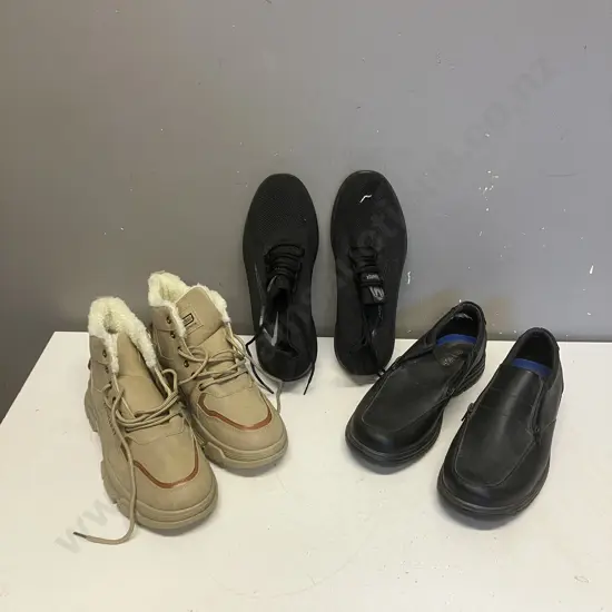 Three Pairs of New Shoes - 45 & Sz11