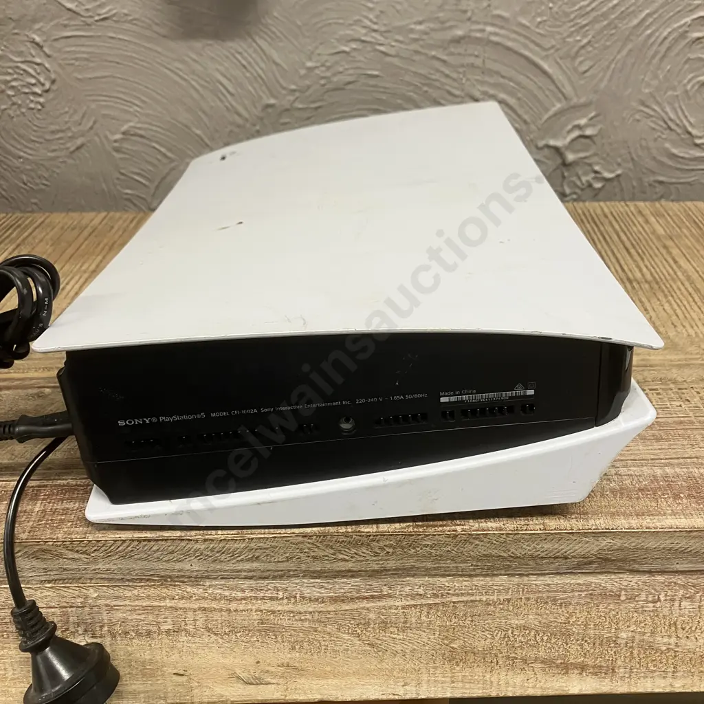 Sony Playstation 5 Model CFl-1002A (Sold As-Is Where Is) With Gran Turismo 7 Disc. Ser No. F10B019K411374900 Image 1++