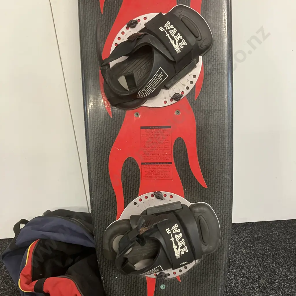 Sparky USA Wakeboard With O'neill Carry Bag (Zip Broken) Image 1++