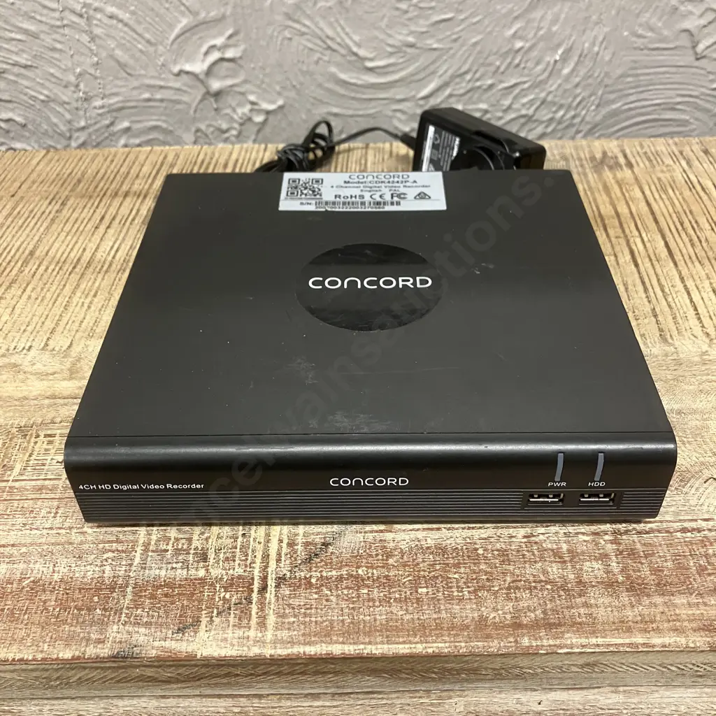 Concord CDK4242P-A 4 Channel Digital Video Recorder (For Security System) Image 1++