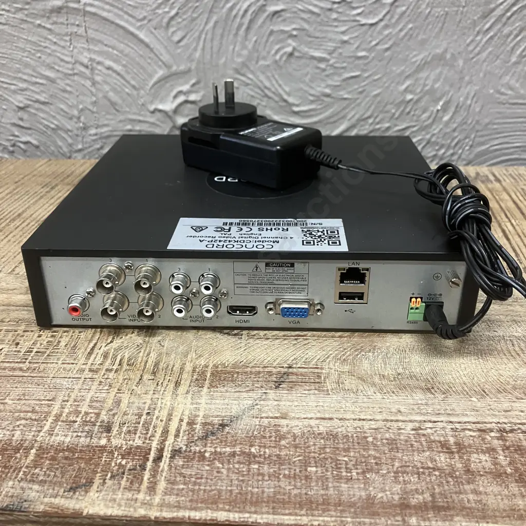Concord CDK4242P-A 4 Channel Digital Video Recorder (For Security System) Image 1++