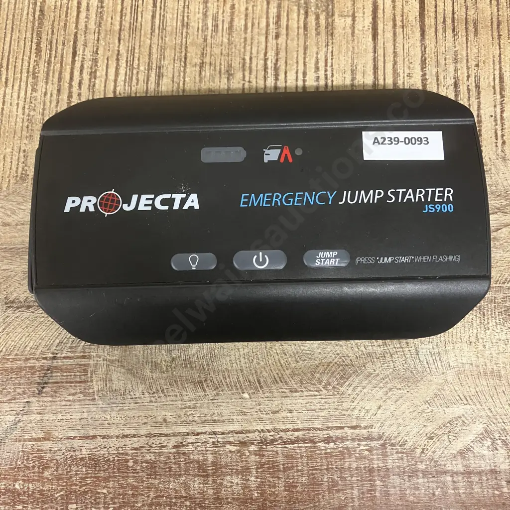 Projecta 12V Lithium Emergency Jump Starter 900A JS900 (Unit Only No Clamps Or Leads) Image 1++