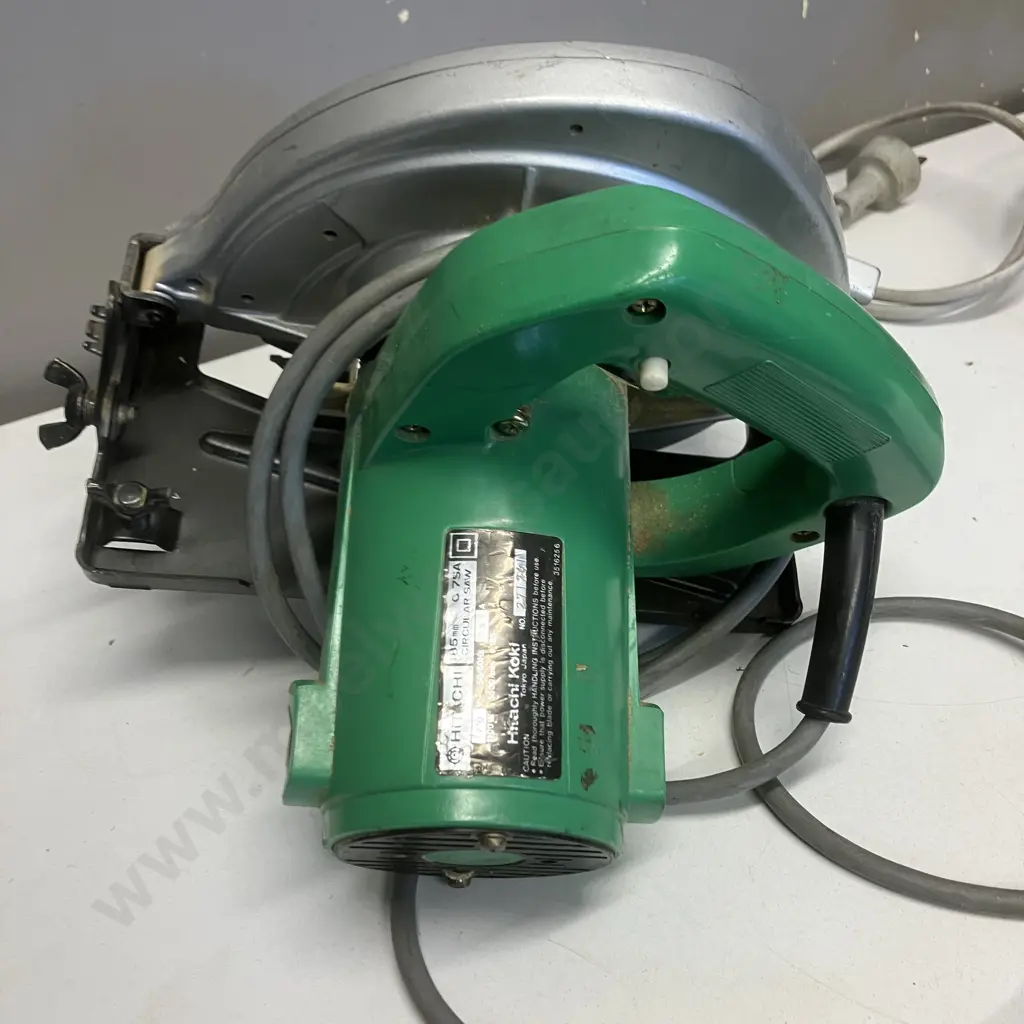Hitachi Koki 185mm Circular Saw Model C78A & Hitachi 82mm Planer Model P 20SA Image 1++