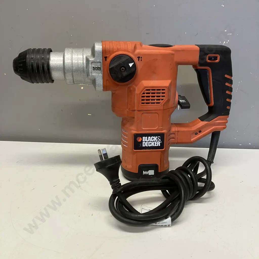 Black & Decker KD1250-XE 1250W Corded SDS Hammer Drill Image 1++