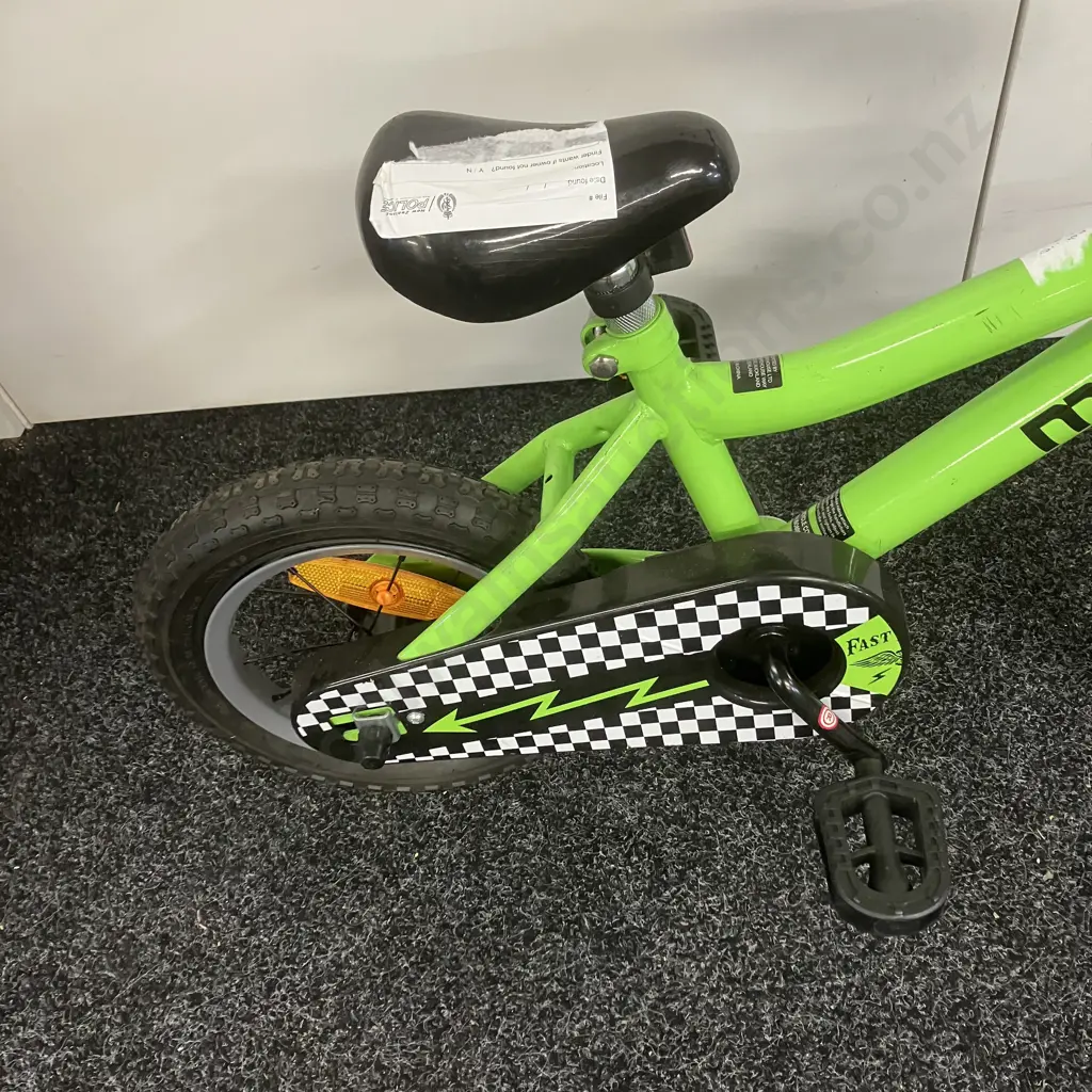 Green & Black MZ Kids Bike Image 1++