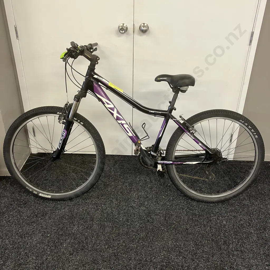 Axis 90 Bike, Black / Purple / White Colours Image 1++