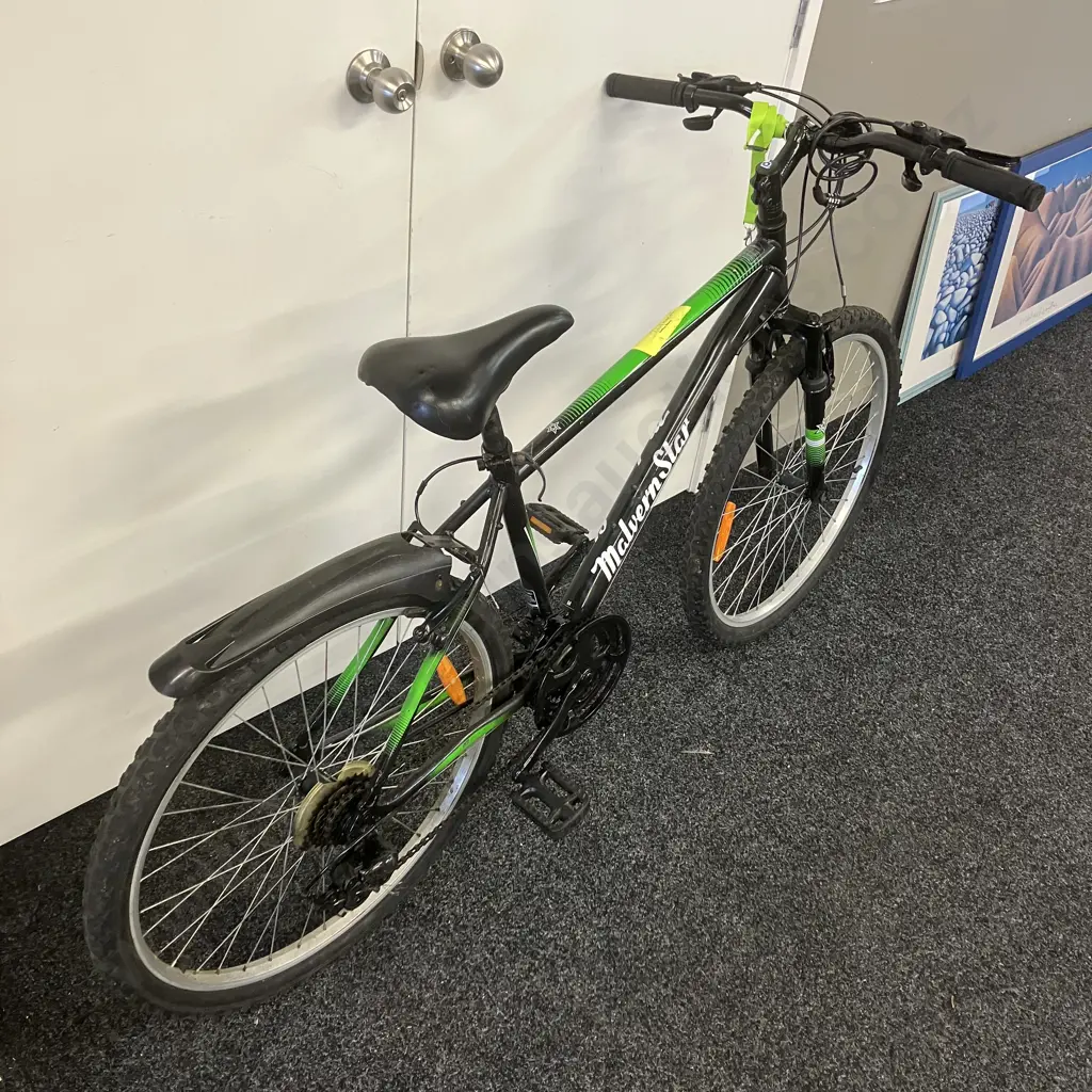Black & Green Colour Malvern Star Bike Image 1++