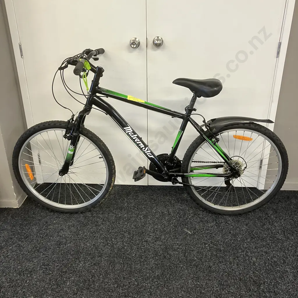 Black & Green Colour Malvern Star Bike Image 1++