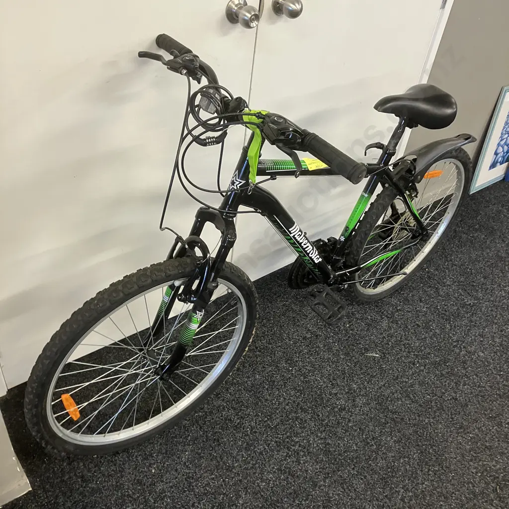 Black & Green Colour Malvern Star Bike Image 1++