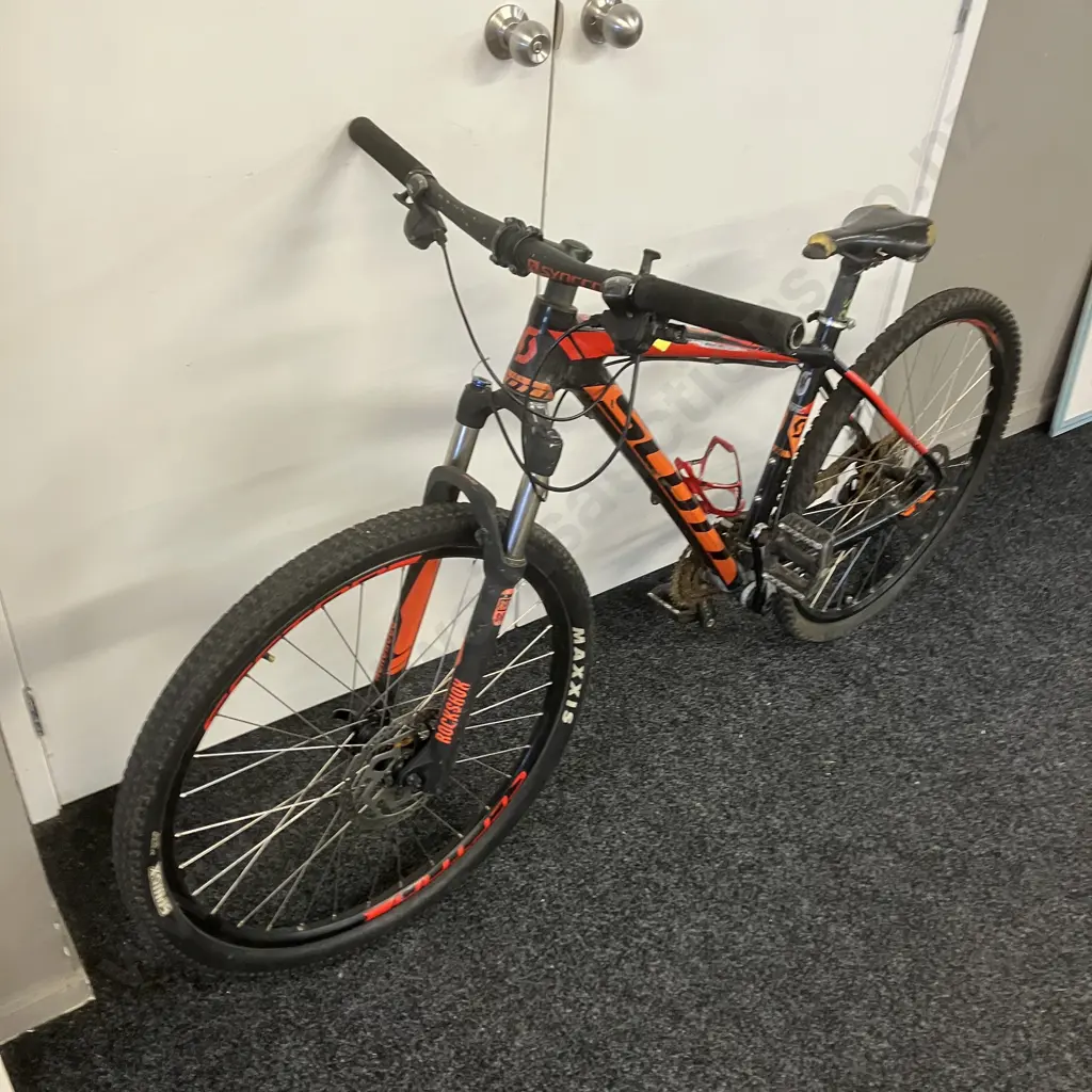 Scott Black & Orange Bike Image 1++