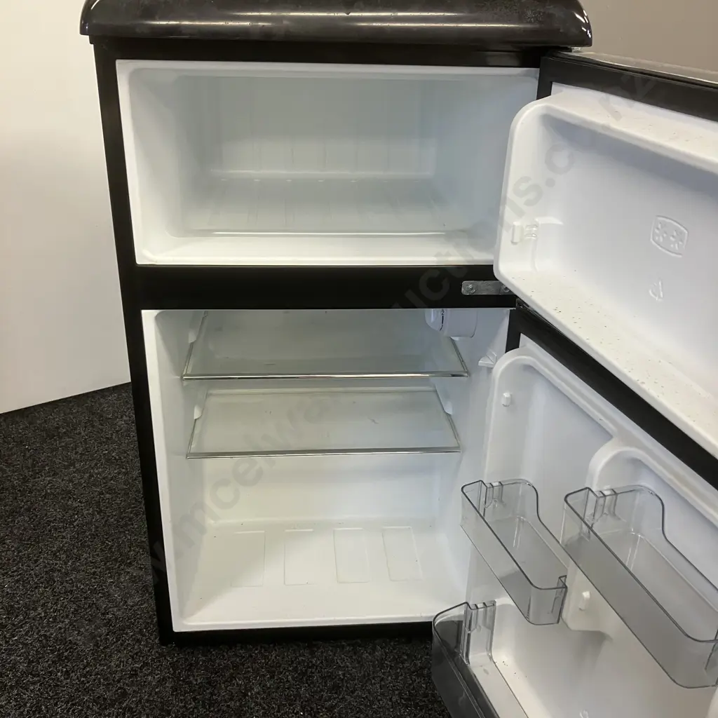 Black Vogue 86 Litre Fridge Freezer Model 354088 Image 1++